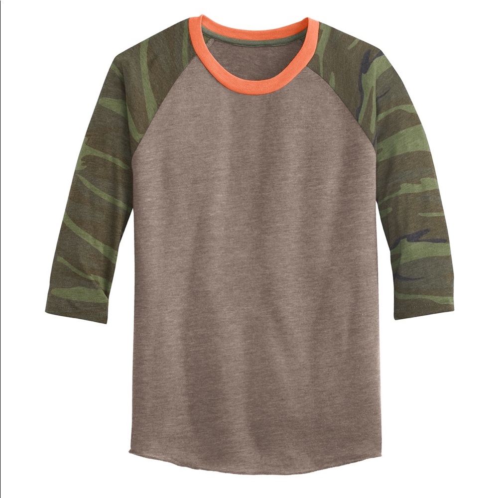 Alternative Earth Men’s Baseball Tee - Picture 6 of 9